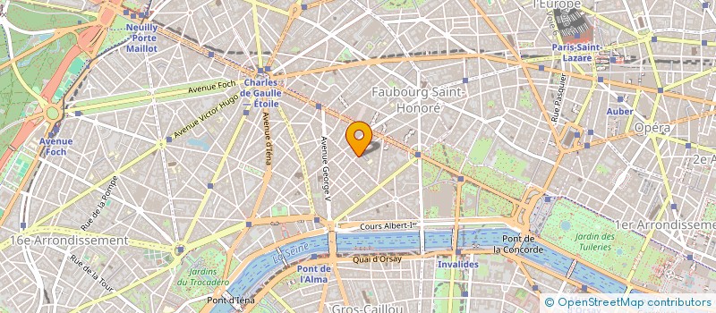 localisation de l'entreprise SOCIETE FINANCIERE DES VOSGES  PARIS