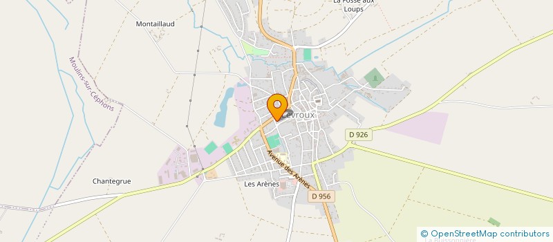 localisation de l'entreprise SOCIETE FINANCIERE DIONE à LEVROUX