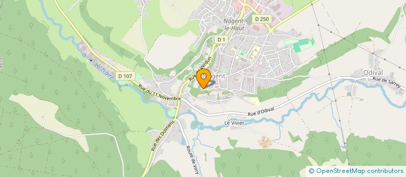localisation de l'entreprise SOCIETE FINANCIERE DU BASSIGNY à NOGENT