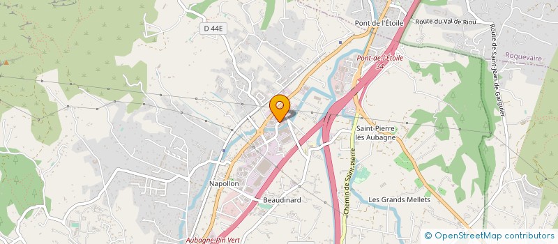 localisation de l'entreprise SOCIETE FINANCIERE DU GARLABAN à AUBAGNE