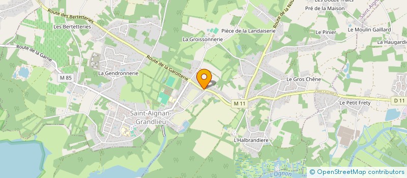 localisation de l'entreprise SOCIETE FINANCIERE DU LAC à SAINT-AIGNAN-GRANDLIEU