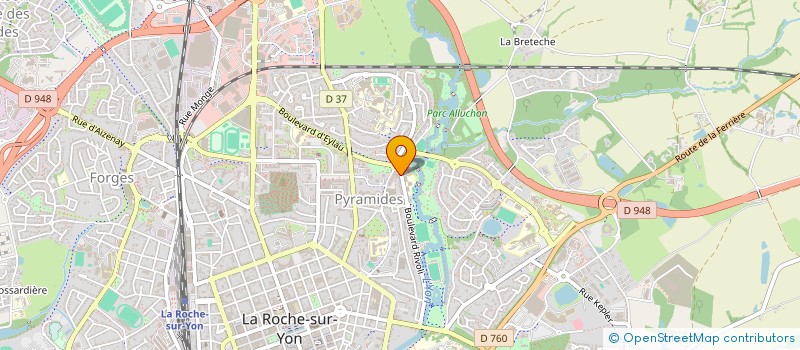 localisation de l'entreprise SOCIETE FINANCIERE DUMAS à LA ROCHE-SUR-YON