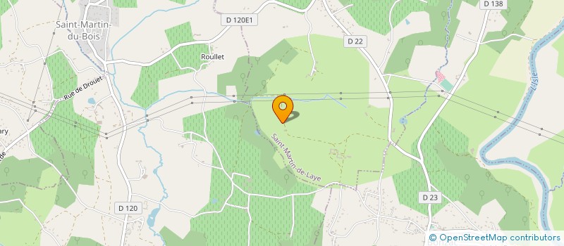 localisation de l'entreprise SOCIETE FINANCIERE ET CAMPAGNARDE  SAINT-MARTIN-DE-LAYE