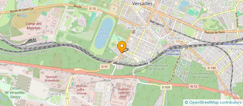 localisation de l'entreprise SOCIETE FINANCIERE ET INDUSTRIELLE DE PLASTURGIE à VERSAILLES