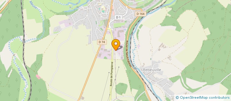 localisation de l'entreprise SOCIETE FINANCIERE ET INDUSTRIELLE PIOT - SOFIP  REBEUVILLE