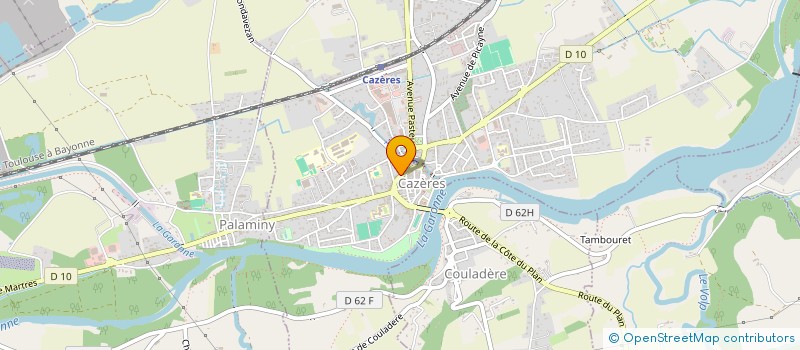 localisation de l'entreprise SOCIETE FINANCIERE FRANCOISE PERES à SAINT-GIRONS