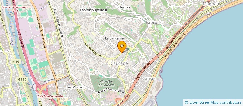 localisation de l'entreprise SOCIETE FINANCIERE GESTION PARTICIPATION à NICE