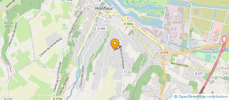 localisation de l'entreprise SOCIETE FINANCIERE HB  HONFLEUR