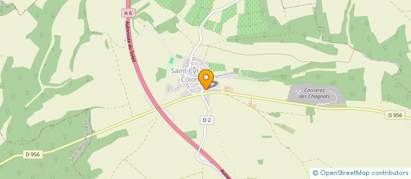 localisation de l'entreprise SOCIETE FINANCIERE HENRY  SAINT-CYR-LES-COLONS