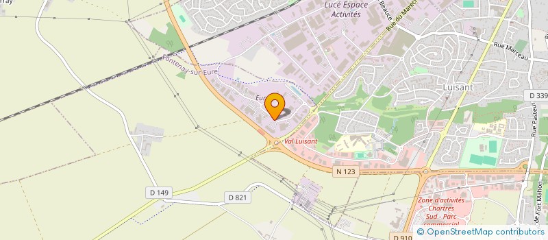 localisation de l'entreprise SOCIETE FINANCIERE HOYAU à FONTENAY-SUR-EURE