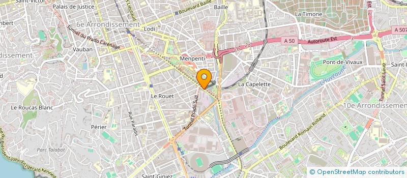 localisation de l'entreprise SOCIETE FINANCIERE IMMOBILIERE à MARSEILLE