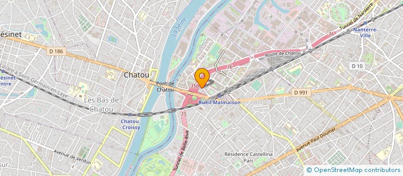 localisation de l'entreprise SOCIETE FINANCIERE INTERGROUPE à RUEIL-MALMAISON