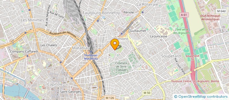 localisation de l'entreprise SOCIETE FINANCIERE JEAN MONNET à TOULOUSE