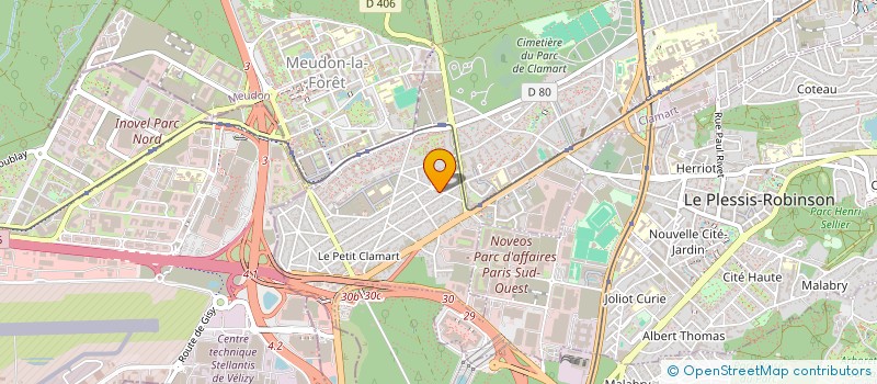 localisation de l'entreprise SOCIETE FINANCIERE KAFA - 3D à CLAMART