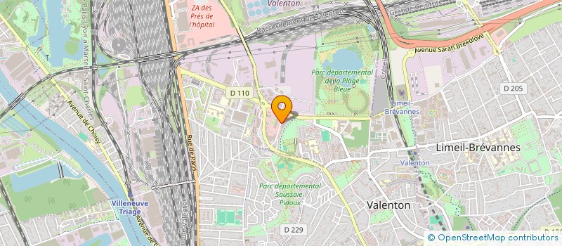 localisation de l'entreprise SOCIETE FINANCIERE LAGRANGE  VALENTON