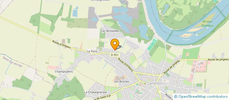 localisation de l'entreprise SOCIETE FINANCIERE LES SEQUOIAS à SANDILLON