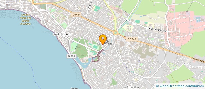 localisation de l'entreprise SOCIETE FINANCIERE MARCELLIERE à LES SABLES D'OLONNE