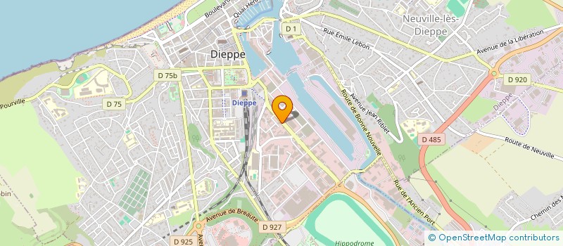 localisation de l'entreprise SOCIETE FINANCIERE MARCHAND à DIEPPE
