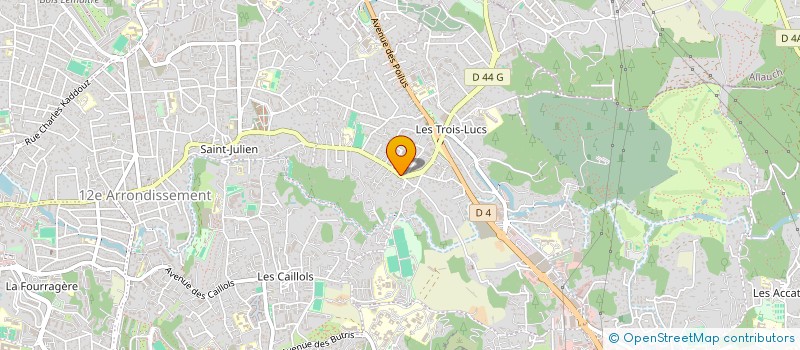 localisation de l'entreprise SOCIETE FINANCIERE MASSILIA GRANDS PINS à MARSEILLE