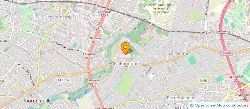 localisation de l'entreprise SOCIETE FINANCIERE MIDI-PYRENEES à TOULOUSE