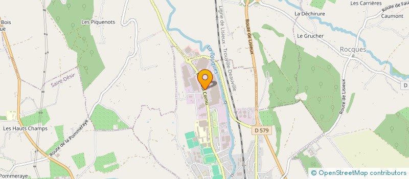localisation de l'entreprise SOCIETE FINANCIERE NORMANDE DE DEVELOPPEMENT à LISIEUX