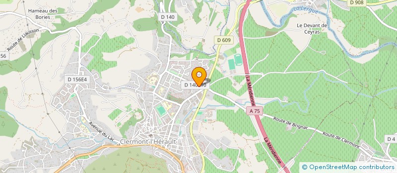 localisation de l'entreprise SOCIETE FINANCIERE RANDON SO FI RAN à CLERMONT-L'HERAULT