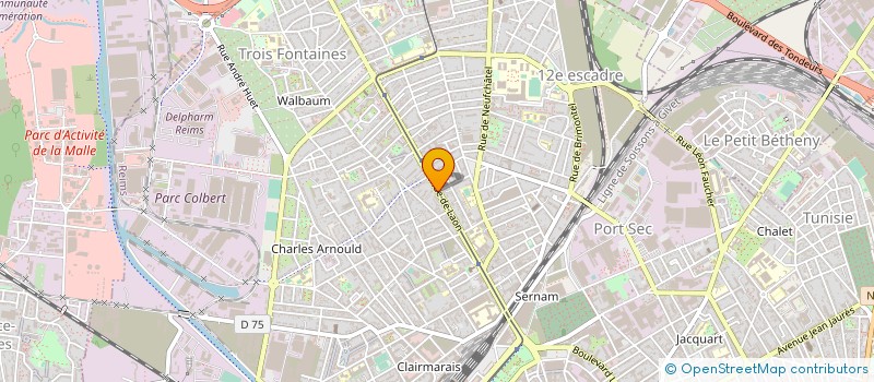 localisation de l'entreprise SOCIETE FINANCIERE REMOISE à BEZANNES