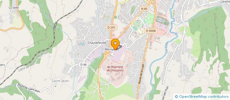 localisation de l'entreprise SOCIETE FINANCIERE ROUGNY  GAP