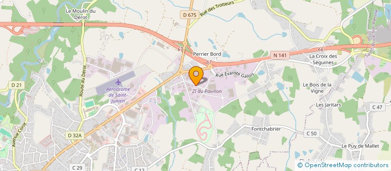 localisation de l'entreprise SOCIETE FINANCIERE TAPIERO à SAINT JUNIEN