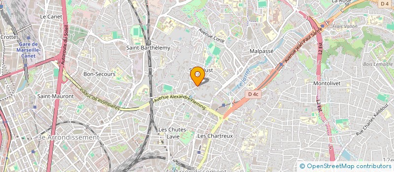 localisation de l'entreprise SOCIETE FINANCIERE TOKATLIAN à AUBAGNE
