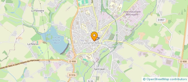 localisation de l'entreprise SOCIETE FL à LA FERTE MACE