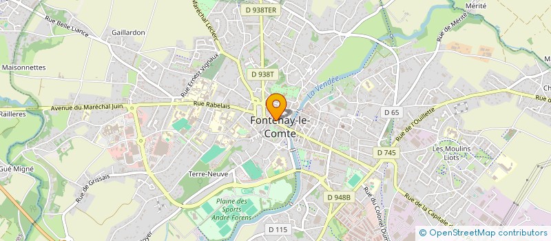 localisation de l'entreprise SOCIETE FLANT ALAIN à FONTENAY-LE-COMTE