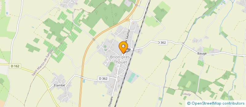 localisation de l'entreprise SOCIETE FLAVIER ALU à BRION-PRES-THOUET