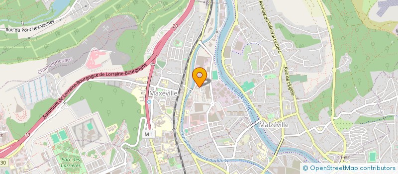 localisation de l'entreprise SOCIETE FLEXIBLE à MAXEVILLE