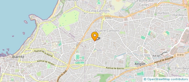 localisation de l'entreprise SOCIETE FLOSY  ANGLET