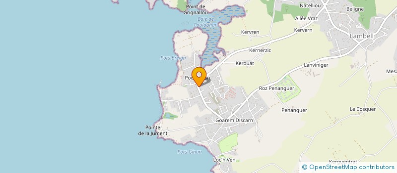 localisation de l'entreprise SOCIETE FLOT RENOV SAS  TREGUNC