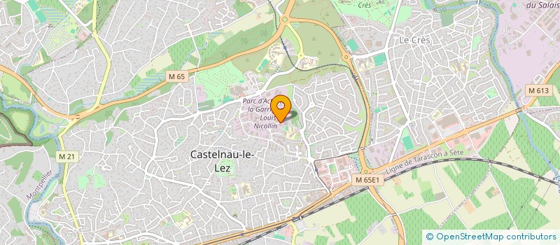 localisation de l'entreprise SOCIETE FOMAINCO à CASTELNAU-LE-LEZ