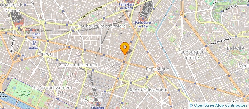 localisation de l'entreprise SOCIETE FONCEGRIVE à PARIS