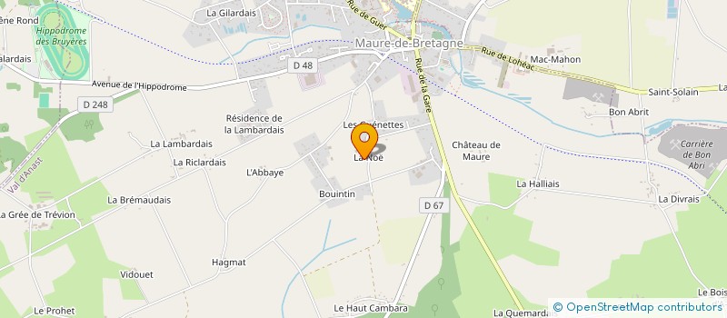 localisation de l'entreprise SOCIETE FONCIERE BARRE  VAL D'ANAST