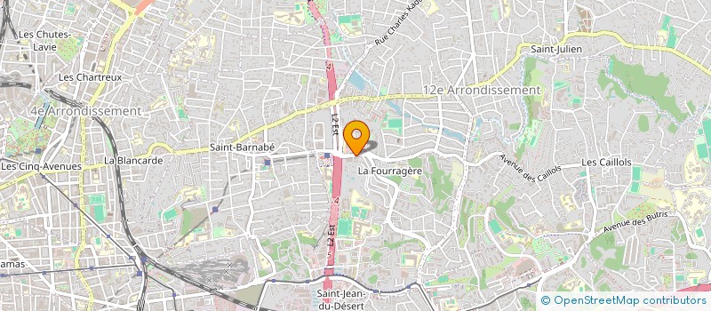 localisation de l'entreprise SOCIETE FONCIERE D ETUDES ET D AMENAGEMENTS  MARSEILLE