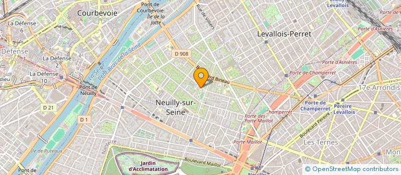 localisation de l'entreprise SOCIETE FONCIERE DU LANGUEDOC à NEUILLY-SUR-SEINE