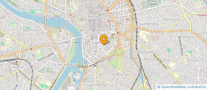 localisation de l'entreprise SOCIETE FONCIERE ET IMMOBILIERE COURTOIS  TOULOUSE