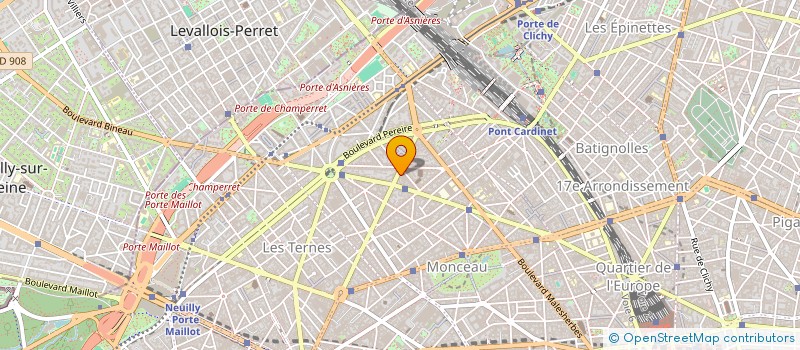 localisation de l'entreprise SOCIETE FONCIERE GAUTHIER à PARIS