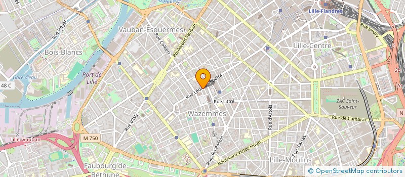 localisation de l'entreprise SOCIETE FONCIERE GORRISSEN à LILLE