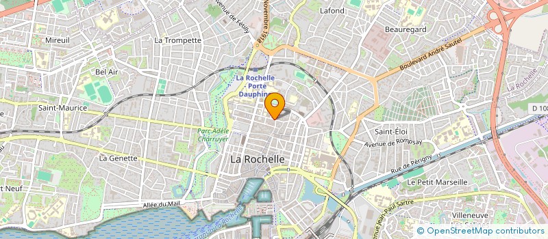 localisation de l'entreprise SOCIETE FONCIERE ROCHELAISE  LA ROCHELLE