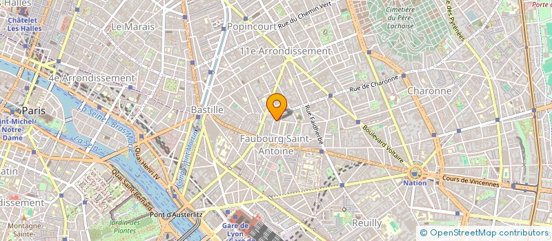 localisation de l'entreprise SOCIETE FONCIERE SPB  PARIS