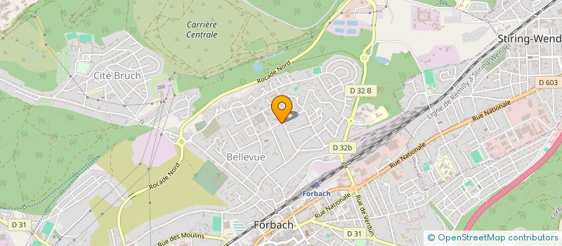 localisation de l'entreprise SOCIETE FORBACHOISE DE CONSTRUCTION  FORBACH