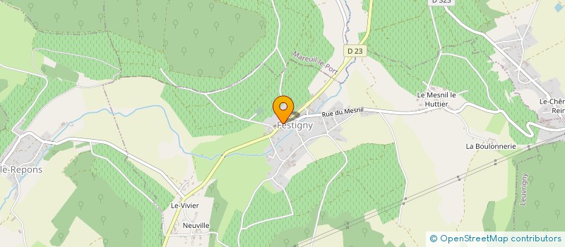 localisation de l'entreprise SOCIETE FORESTIERE DE CHAMPAGNE à FESTIGNY