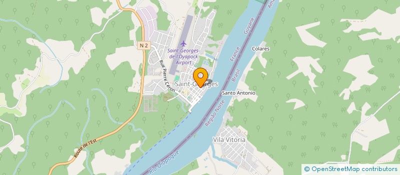 localisation de l'entreprise SOCIETE FORESTIERE DE L'OYAPOCK à SAINT-GEORGES