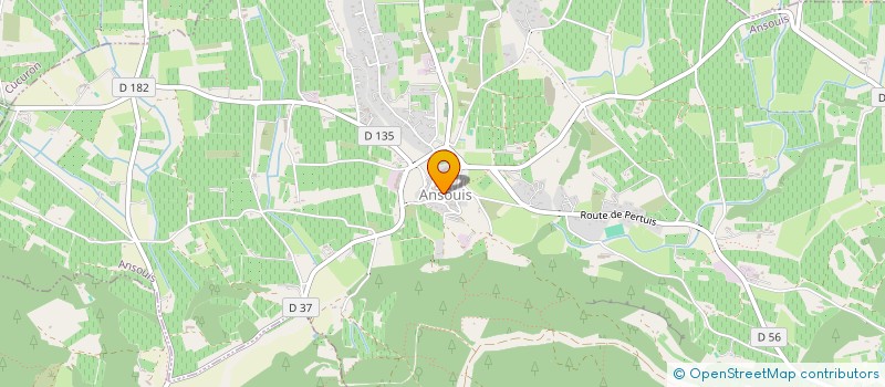 localisation de l'entreprise SOCIETE FORESTIERE DU LUBERON à LA BASTIDE-DES-JOURDANS